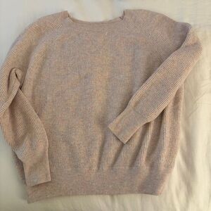 J. Crew Soft Blush Crew Neck Sweater